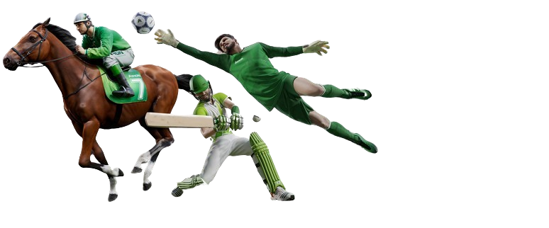 Virtual football match screen